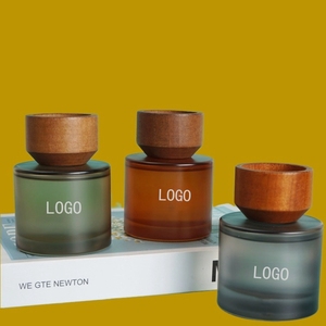 130ml 170ml <strong>200ml</strong> Reed <strong>Diffuser</strong> Bottle 50ml 100ml Cylinder Room <strong>Diffuser</strong> Bottles <strong>Aroma</strong> <strong>Diffuser</strong> Bottle With Metal Wooden Lids - Product Image 1