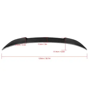 Extension d'aileron arrière en fibre de carbone sèche pour BMW Série 5 G30 G38 F90 M5 2017-2023 - Product Image 6