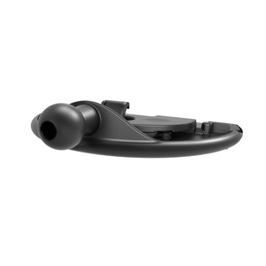 Support de téléphone pour lecteur CD de voiture, charge sans fil, accessoire de montage en plastique noir pour la navigation et les appareils mobiles - Product Image 1