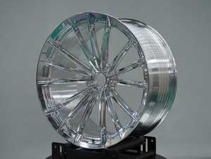 Velg SYJX-001 1-Piece 15 - 24 Inch Forged Multi Spoke dengan Lip <span class=keywords><strong>Chrome</strong></span> Poles untuk Chevrolet Camaro Corvette Silverado Tahoe GMC - Product Image 2