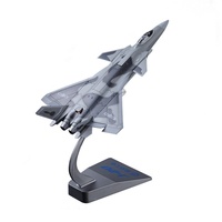 Modèle d'avion J-20 de la Corporation de l'industrie aéronautique chinoise, échelle 1:72, assemblage métallique, modèle de chasseur de cinquième génération J-20