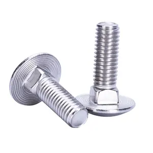 Bolt Manufacturer DIN603 Stainless Steel Round Head Square Neck Carriage Bolt