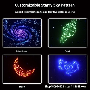 Piccolo LED in fibra ottica luce <span class=keywords><strong>per</strong></span> la decorazione della casa piena stella del cielo soffitto <span class=keywords><strong>per</strong></span> soggiorno camera da letto Home Theater Sake Bar <span class=keywords><strong>per</strong></span> uso domestico - Product Image 2