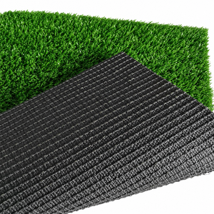 Erba Artificiale <span class=keywords><strong>Verde</strong></span> 10mm ad Alta Densità 52.500 63.000, Prato Sintetico 2x25m 4x25m - Product Image 1