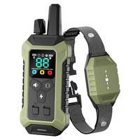 Elektronisches Smart-Halsband für Haustiere mit Fernbedienung, Wasserdichtes Schock-Trainingshalsband für Hunde