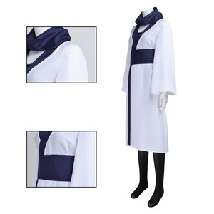 Costume de cosplay féminin Ryoumen Sukuna, robe blanche et bleu marine, tenue de convention d'anime, vêtements de jeu de rôle pour femmes - Product Image 4