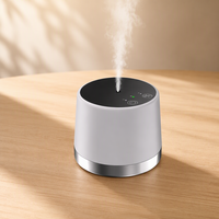 Diffuseur d'huiles essentielles pour voiture, intelligent, sans eau, rechargeable, avec capteur de mouvement et commande tactile