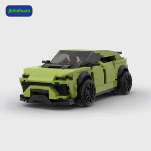 Modelo de carro blocos de construção conjunto 2024 novos produtos brinquedos infantis para crianças kit diy mini tijolo técnico carros esportivos