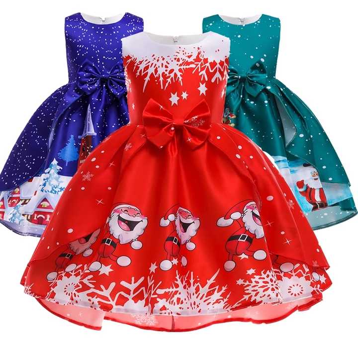 christmas dresses for kids Red & White Dot Pom Pom Tree Tulle Dress Little-Minnows It is made of materials Baby Girl Christmas Frocks White