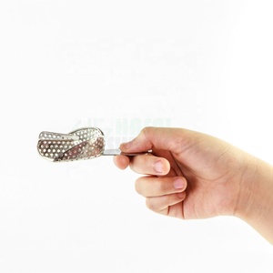 Plateaux d'impression dentaire, plateaux professionnels en métal, excellente qualité, en acier inoxydable, 5 pièces - Product Image 4