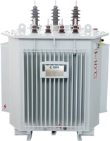 Transformateur à noyau amorphe tridimensionnel SBH25 10kV 160-1600kVA, efficacité de classe 1, type huile, réservoir scellé