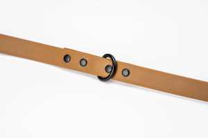 Conjunto de correa de <span class=keywords><strong>collar</strong></span> de perro con aspecto de cuero recubierto de PVC resistente a la intemperie resistente al agua - Product Image 4