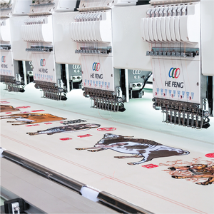 Machine à broder informatisée à 24 têtes avec un effet de broderie de haute précision et de grande stabilité - Product Image 2