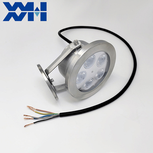 Luz LED RGB Sumergible para Fuentes DMX512 de 24W, Cambio de Color Automático, Regulable, IP68, Lámpara para Piscina, Focos Redondos de Acero Inoxidable - Product Image 2