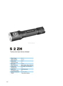 <span class=keywords><strong>ไฟฉาย</strong></span> LED ขนาดกะทัดรัด 151 มม- 170 ก. แบตเตอรี่ลิเธียม 2600mAh ไฟแสดงสถานะแบตเตอรี่ 4 ระดับ ไฟทำงาน - Product Image 2