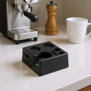 Estación de prensado de café Vevor de 51-58 mm con ranura desmontable, juego de prensadores de café de plástico para uso en la cocina - Product Image 2