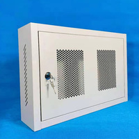 Armoire de serveur murale 2U 19 pouces avec porte grillagée pour panneau de brassage réseau 350 mm en stock SYNSTRO