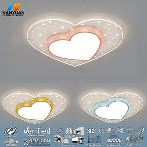 Smart Dimmable Kids Ceiling <strong>Lamp</strong>, Voice/Remote/Wall Control 3000K-6000K Color Changing Airplane Planet Light - Product Image 1