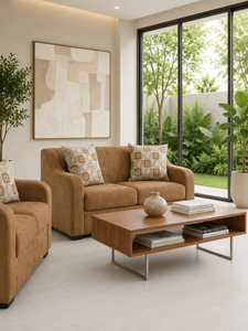 Trendy Juventus 2-2-1 Modular Lounge Seating Arrangement with Custom Fabric for Living Room - Product Image 4