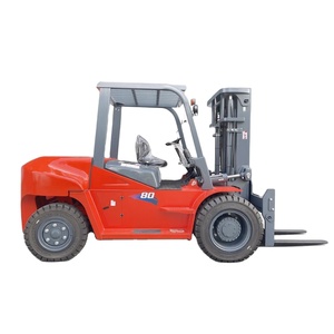 Venta caliente Nuevo Original <span class=keywords><strong>8t</strong></span> Tipo sentado Camión de alcance eléctrico Carretilla elevadora eléctrica CPD80 con precio de fábrica en stock - Product Image 1