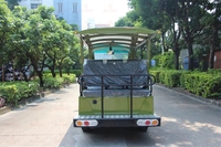 Fabricante Chino de Vehículos Turísticos Eléctricos de Alta Calidad con 8, 11, 14, 17, 23 y 27 Asientos para Transporte en Atracciones Turísticas