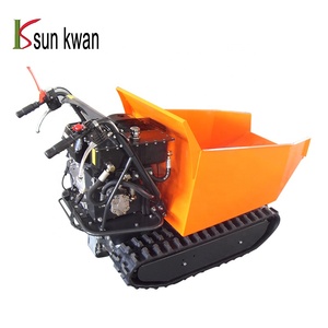 Fábrica <span class=keywords><strong>de</strong></span> China, 500 kg <span class=keywords><strong>de</strong></span> capacidad, autocarga, totalmente hidráulica, orugas <span class=keywords><strong>de</strong></span> goma, Mini volquete con orugas, compra - Product Image 6