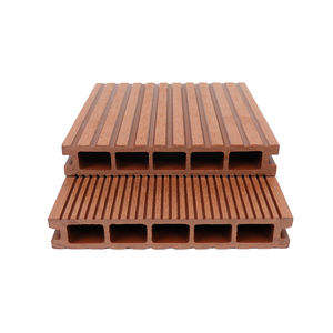Customized WPC <b>Decking</b> Modern Anti-Slip Square Composite Outdoor Deck - Product Image 2