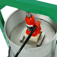 Automatische Zware Koude Pers Squeezer Machine Voor Ananassap Granaatappel Fruit Honing Juicer Met Hydraulische Schroef Jack