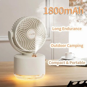 Mini ventilateur électrique de pulvérisation USB Rechargeable maison chambre bureau Portable <span class=keywords><strong>sans</strong></span> <span class=keywords><strong>fil</strong></span> plafond Camping refroidisseur d'air circulateur conditionneur - Product Image 3