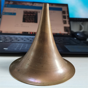 Fabrication de tôle personnalisée en usine estampage cône de filature en métal CNC, service de filature de pièces en laiton et en aluminium pour le travail des métaux - Product Image 1