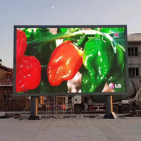 Installation fixe HD extérieur SMD 32*16 panneau d'écran d'affichage à LED P10P8P6P5 panneau d'affichage numérique vidéo à LED publicité extérieure