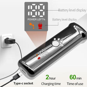 Kit de aseo para perros 4 en 1 con pantalla LED Cortadoras de aseo para perros con 4 peines guía Recortadora de pelo para gatos recargable de bajo ruido - Product Image 5