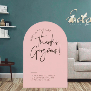 30 cartes/sac – Cartes de remerciement personnalisées roses et blanches en gros pour petites entreprises, boîtes cadeaux, décoration artisanale, carton imprimé offset - Product Image 3