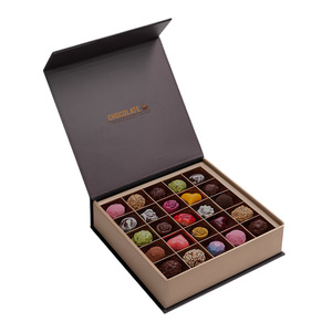 Cao cấp sang trọng sô cô la bao bì hộp biểu tượng tùy chỉnh các tông hộp thực phẩm ăn trưa <span class=keywords><strong>Cookie</strong></span> giấy Bao bì hộp - Product Image 2