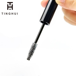 หลอดบรรจุภัณฑ์เครื่องสำอางเหลวทรงกระบอกพลาสติกขายส่ง ขนาด 10 มล. ขวดเซรั่มขนตาเปล่า หลอดมาสคาร่าพร้อมแปรง - Product Image 2