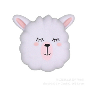 Pu <b>Foam</b> Sheep Head Ear Plug Pad Slow Rebound Toy Gift Stress Relief Patch Animal Theme Molding <b>Craft</b> - Product Image 3