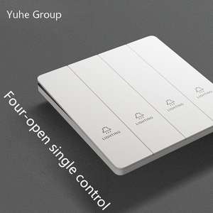 Interruptor de Luz Táctil de Pared de Alta Calidad, Enchufe de 10A, Material de PC - Product Image 5