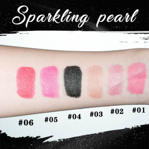 <span class=keywords><strong>Rouge</strong></span> à lèvres gel mat nacré avec des reflets dorés hydratants, facile à appliquer, populaire en Europe et en Amérique - Product Image 3