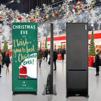 Afficheur LED numérique P2 P2.5, écran publicitaire électronique HD intérieur, contrôle Wifi, affichage LED sur pied