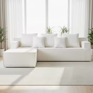 Divano Monoposto <span class=keywords><strong>a</strong></span> L Comprimibile, Produzione Diretta, Popolare su Internet, Tutto in Uno, Tessuto Sottovuoto Arrotolato Senza Struttura <span class=keywords><strong>a</strong></span> Blocchi di Tofu - Product Image 2