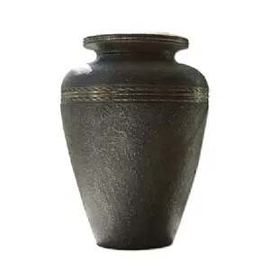 陶器葬儀アクセサリーセラミック花瓶用の神聖な壷火葬壷装飾的な艶をかけられた結晶性の人間の灰プレミアム