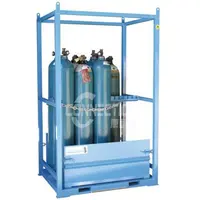 Gaiola de armazenamento personalizada garrafa cilindro de gás preço de fábrica