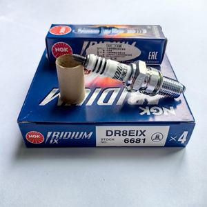 Original NGK 6681 DR8EIX Buja vela motor parte para Honda CBR motocicleta AH110/viales TL125/S 125CC CT110 bicicleta de senderismo 110CC - Product Image 2