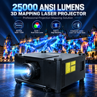 Projecteur immersif professionnel 25000 lumens, projecteur laser pour la cartographie 3D, la projection de grands espaces et les projets d'exposition