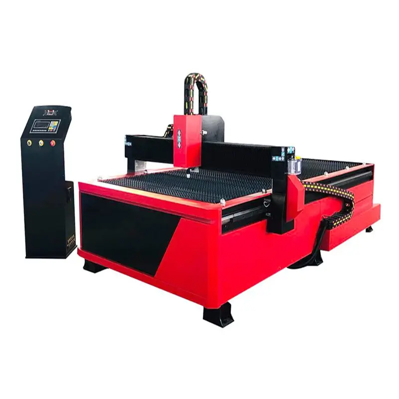 2023 Jinan Cheap Cnc Plasma Cutter 1325 1530 Cnc Plasma Cutting Machine for all kind of different thickness material cutting