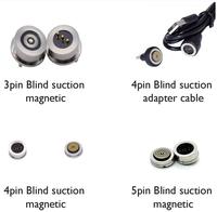 2A 5V agrobe netic agagin onnector 4necin 360 ° linlind ucuction 4 Pin ALE emale robe túnica Dower ower harging igignal ATA