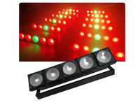 Projecteur matriciel professionnel 5 têtes à LED RGB, contrôle DMX512, Ra90, en aluminium, pour scène, soirées, DJ, clubs et éclairage d'ambiance, produit phare