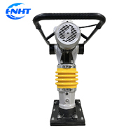 Machine à compacter Huiteng avec moteur à essence GX100, puissance de 3 kW, tension 220 V/380 V, compresseur haute efficacité