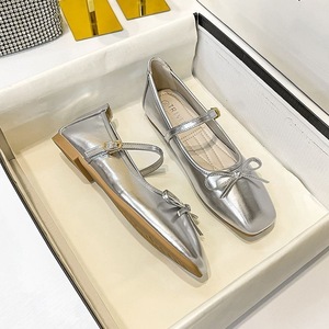 Scarpe Rosse <span class=keywords><strong>da</strong></span> Donna Personalizzate in Tessuto, Mocassini Marroni Vintage, Scarpe Basse in Tessuto Verniciato Stile Mary Jane - Product Image 4