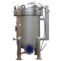 Système de filtre à manches de l'acier inoxydable 304/306L de grande capacité pour la filtration liquide industrielle et l'industrie chimique